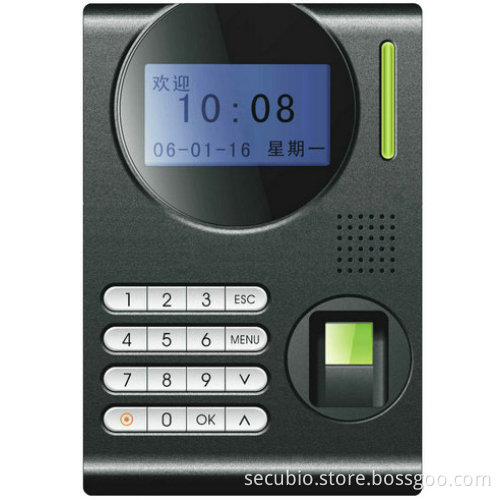 Secubio TE860 Low cost Fingerprint time attendance